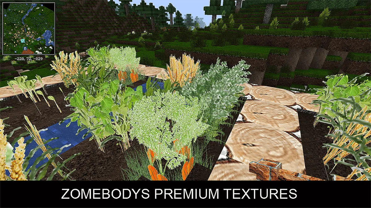 ZOMEBODYS Premium Textures — скриншот 8 (Текстуры, Minecraft)