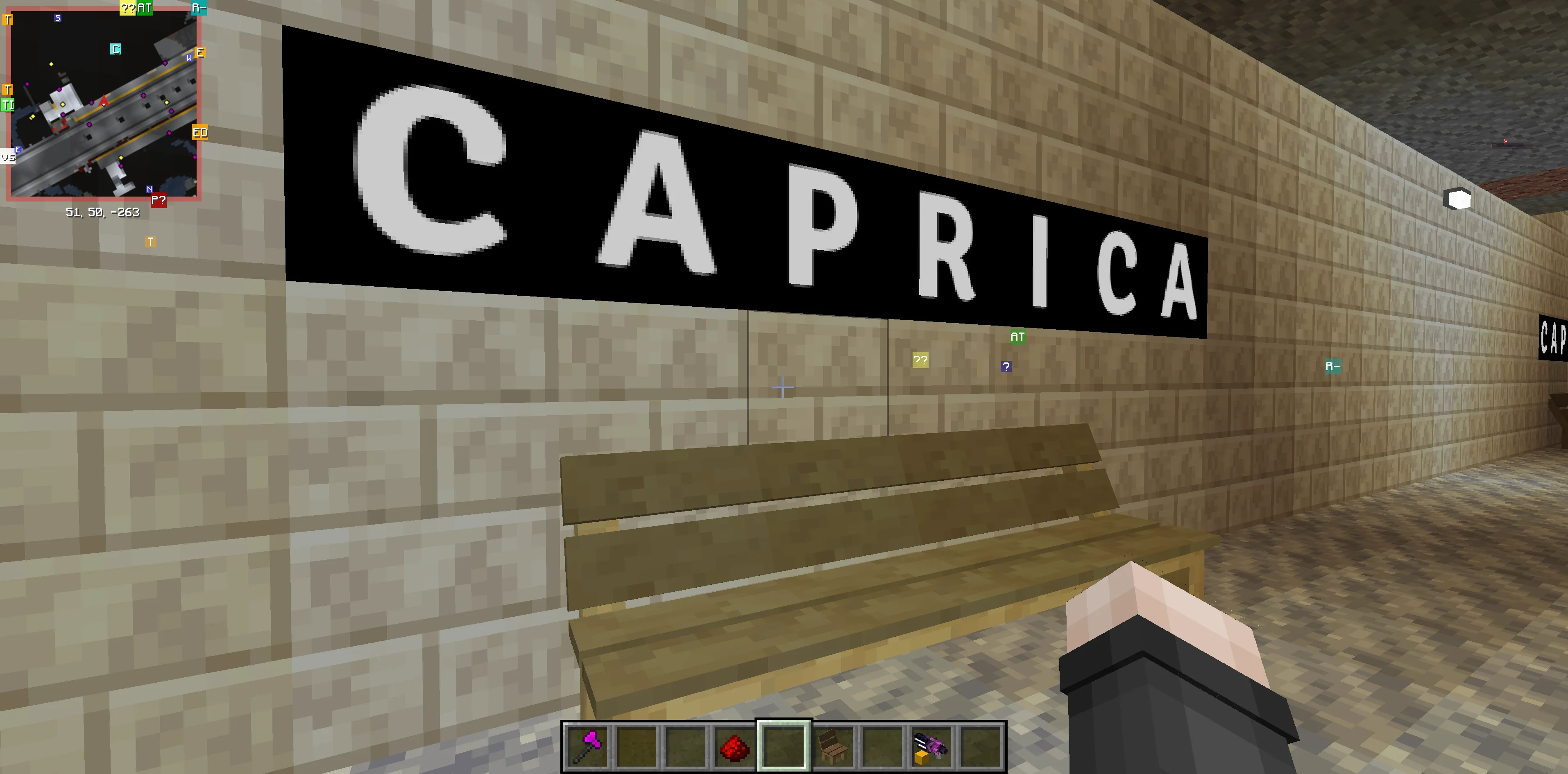 Glow Letters, Моды, Minecraft