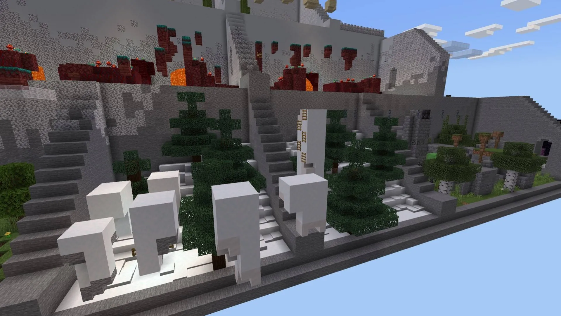 Pyramid Parkour, Карты, Minecraft