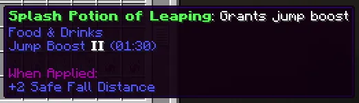 Potions Description, Моды, Minecraft