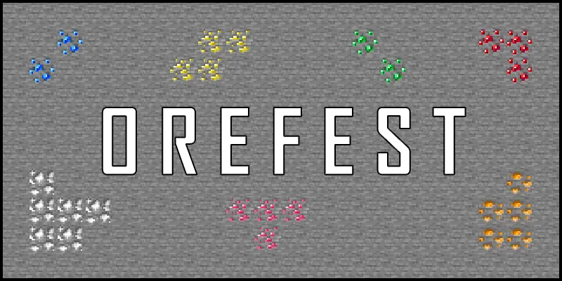 Orefest [FORGE], Моды, Minecraft