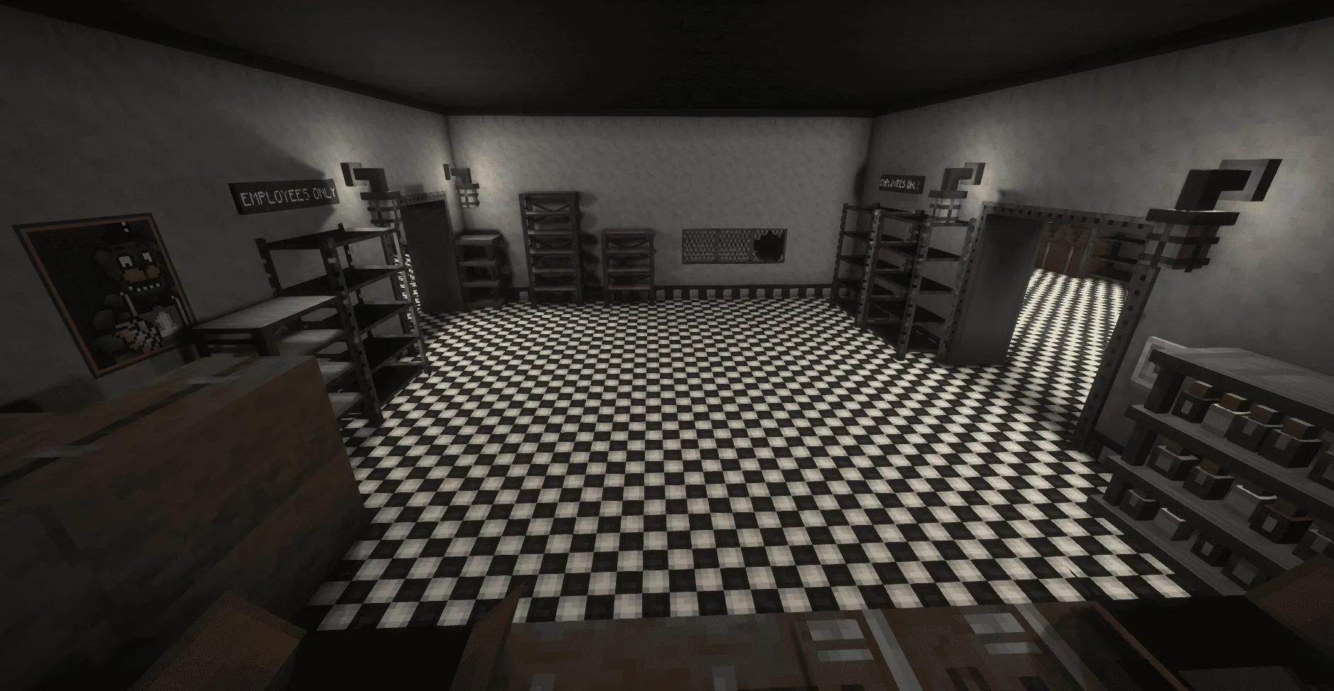 Five Nights at Pixels - The Movie — скриншот 15 (Модпаки, Minecraft)