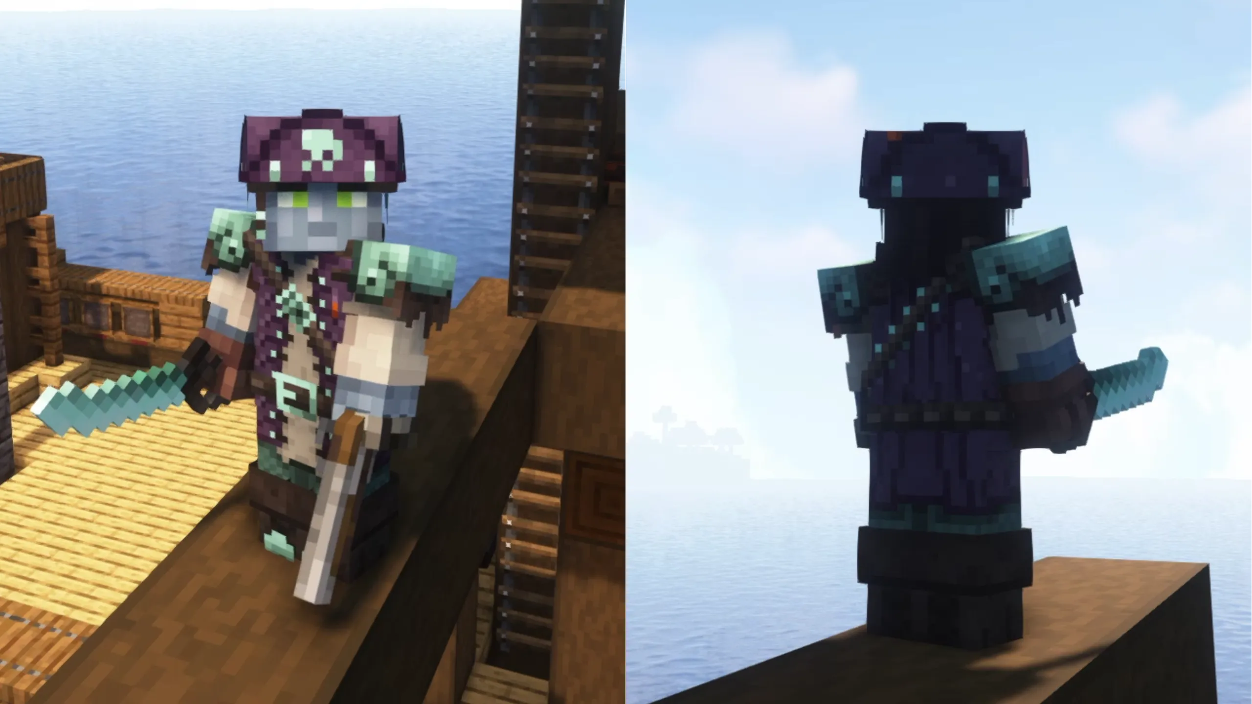 Kal's Grimdark Pirate Pack, Текстуры, Minecraft