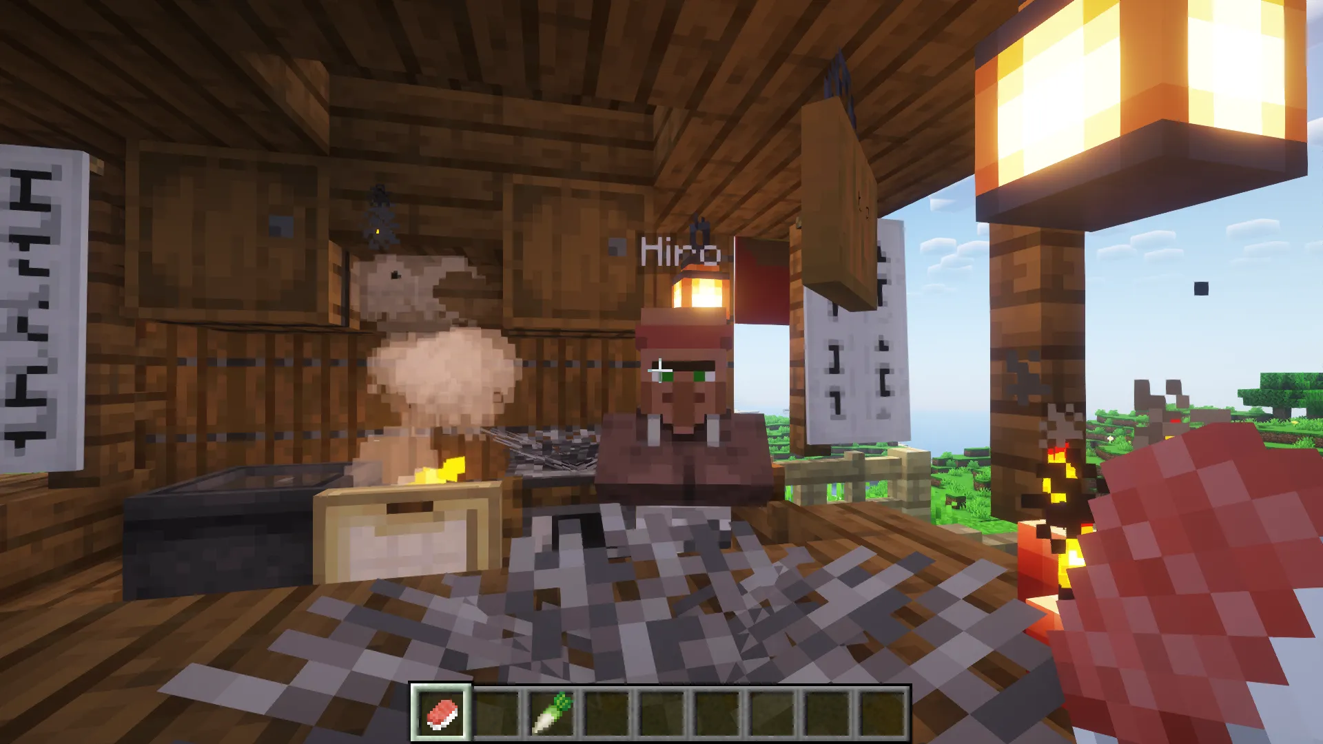Asian food cart — скриншот 2 (Моды, Minecraft)