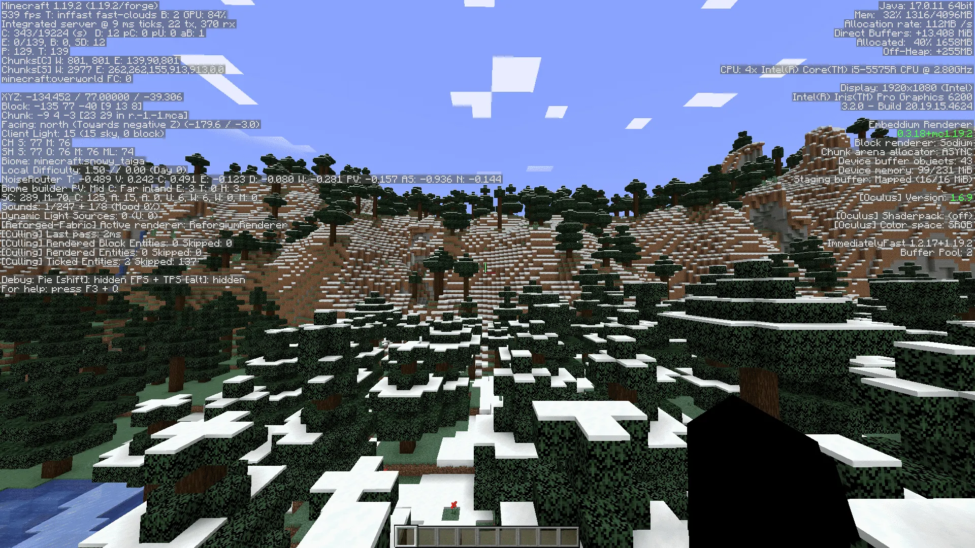 Forgium [Optimization + FPS] — скриншот 2 (Модпаки, Minecraft)