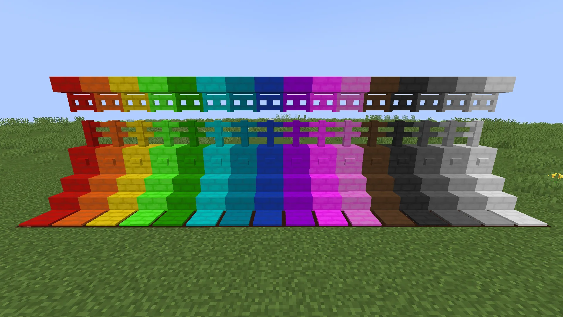 Coloured Woods — скриншот 4 (Моды, Minecraft)