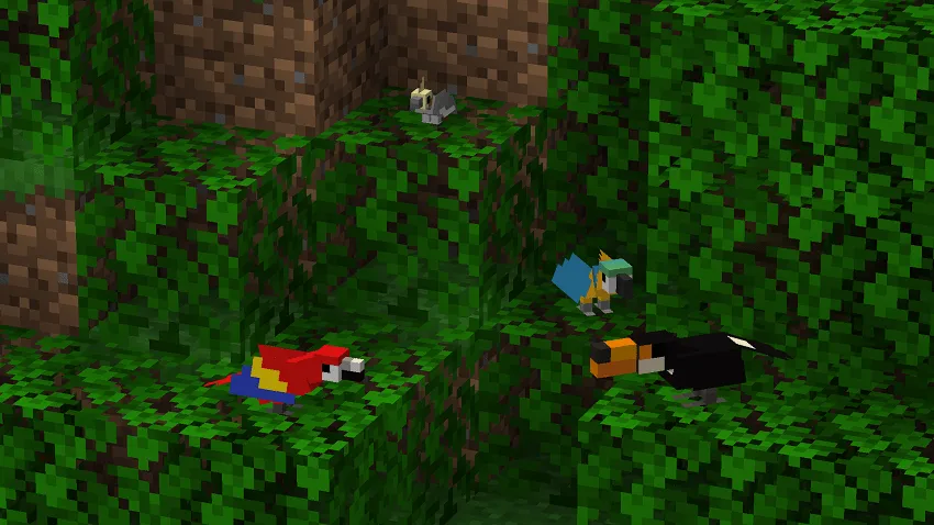 Custom Model Birds — скриншот 2 (Текстуры, Minecraft)