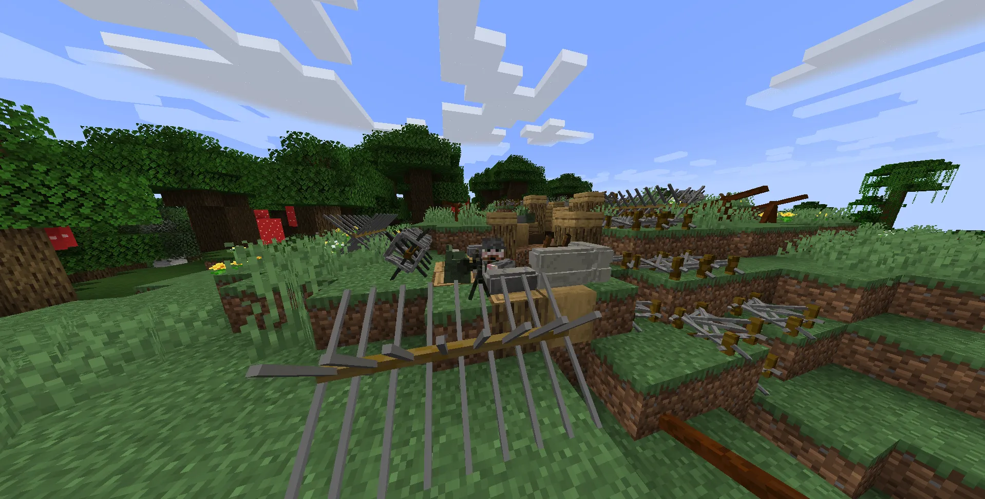 Fields of 1918, Моды, Minecraft