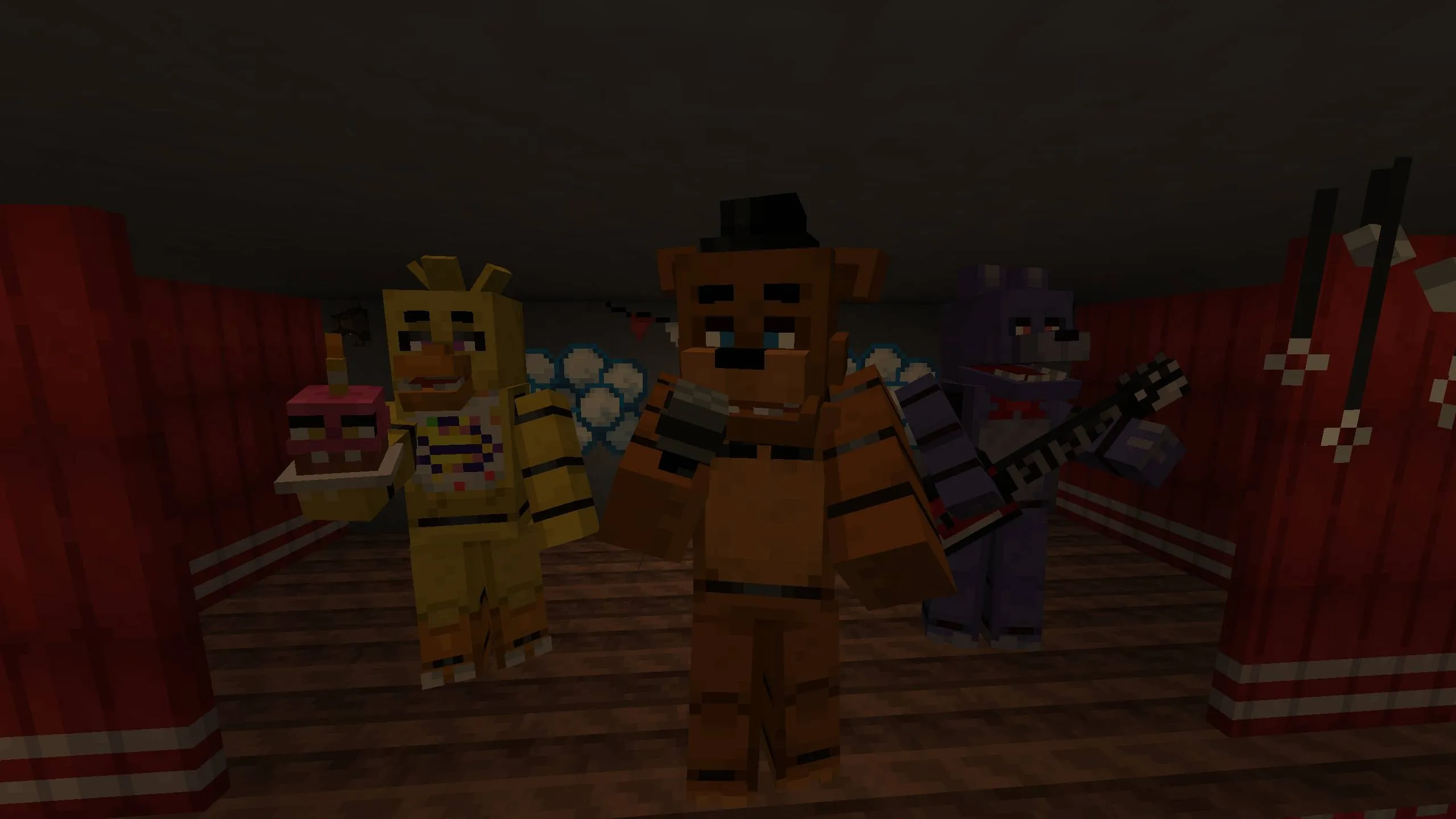 Five Night's At Freddy's 1 Customized MAP, Карты, Minecraft