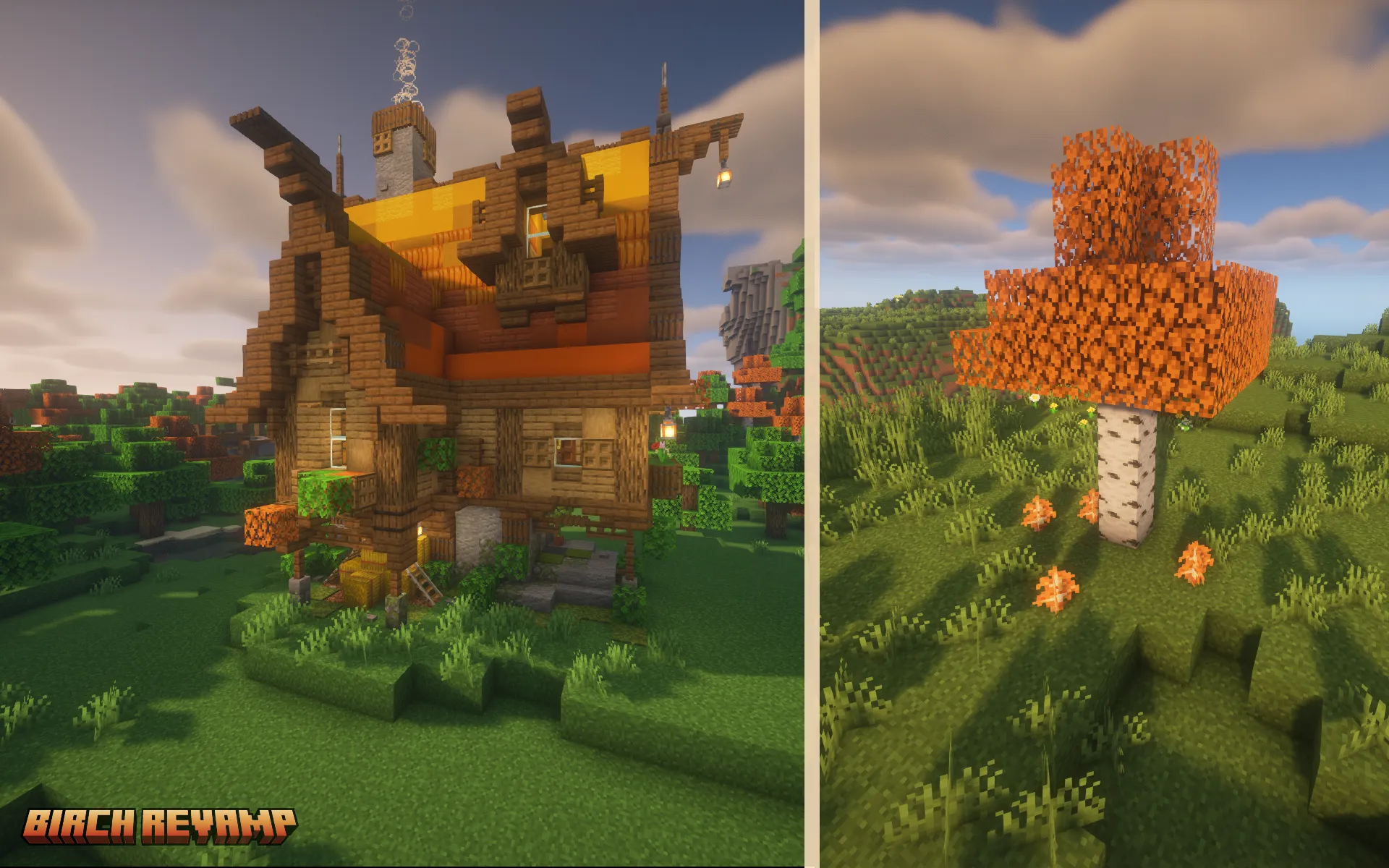 Birch Revamp, Текстуры, Minecraft