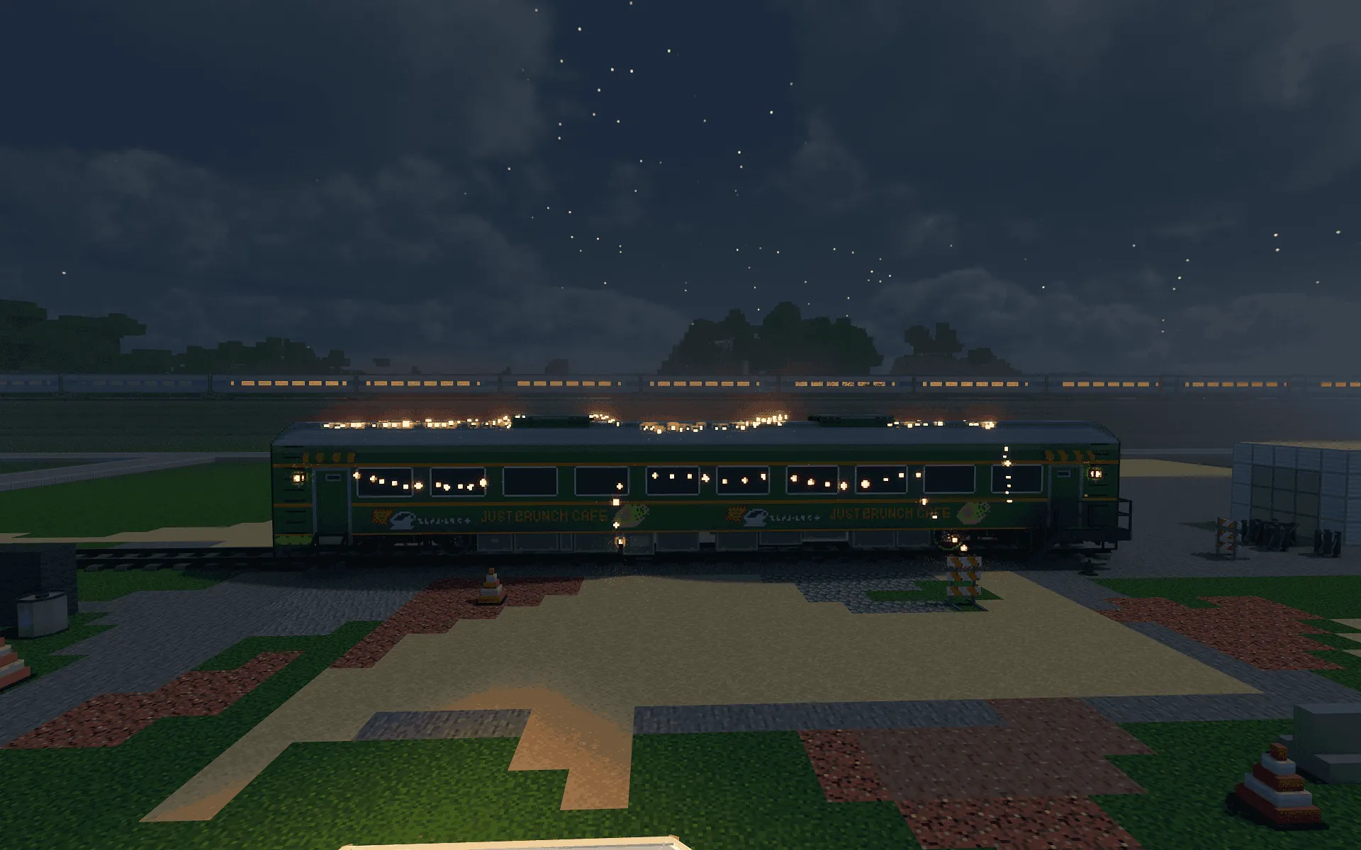 Korea Voxel Train Pack [IR/Immersive Railroading] — скриншот 14 (Текстуры, Minecraft)
