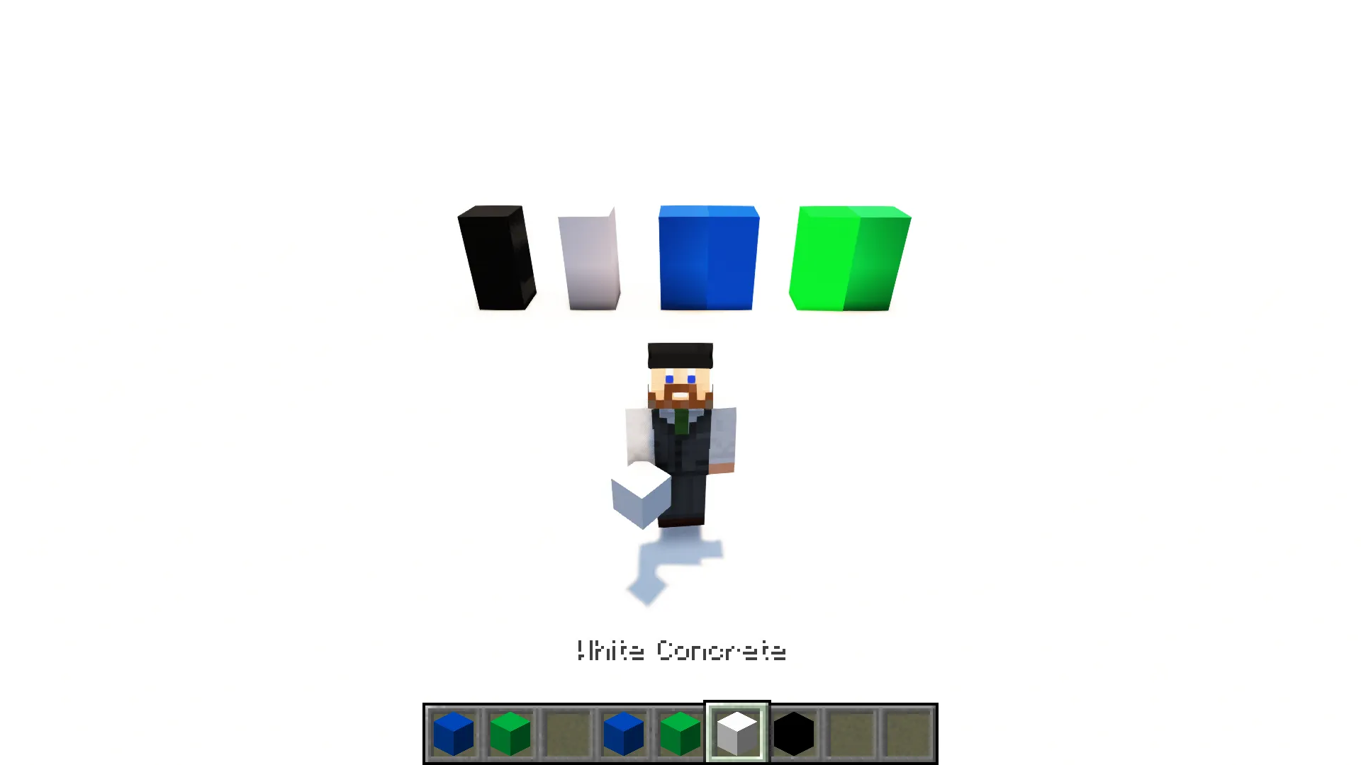 GreenBlue Screen, Текстуры, Minecraft