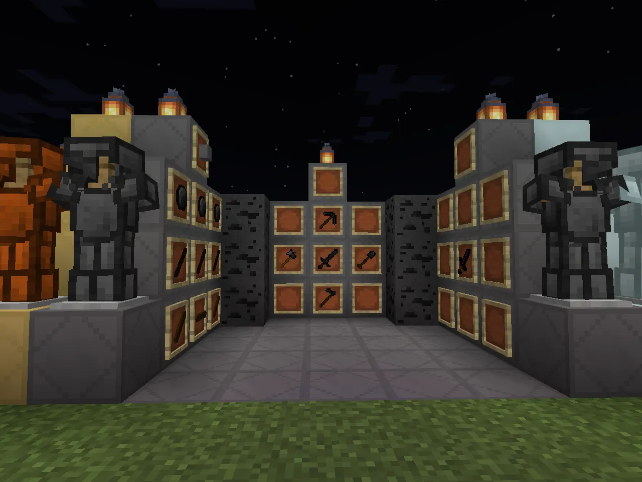 The armor of the fives — скриншот 2 (Моды, Minecraft)