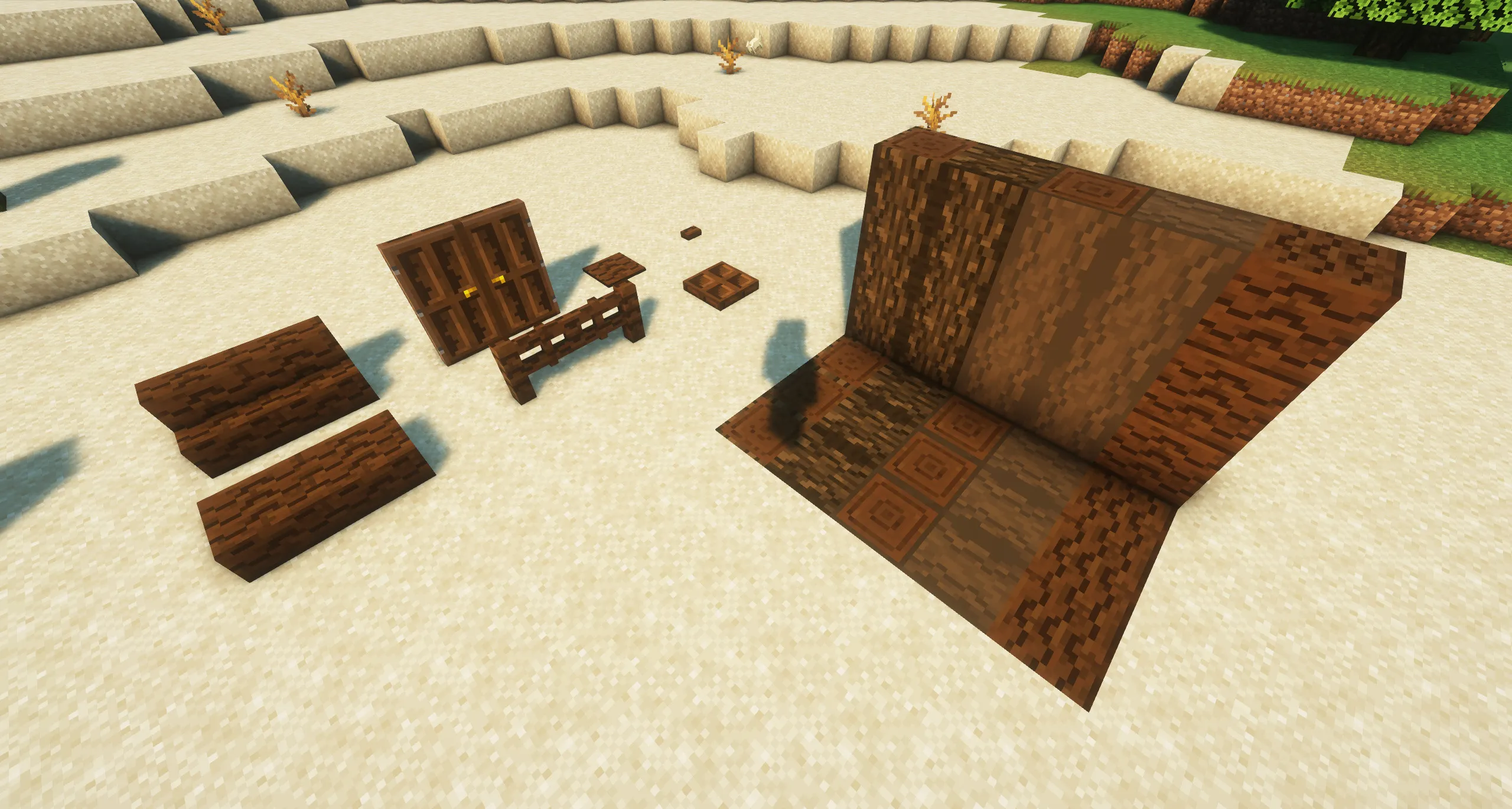 Realistic Woods, Текстуры, Minecraft