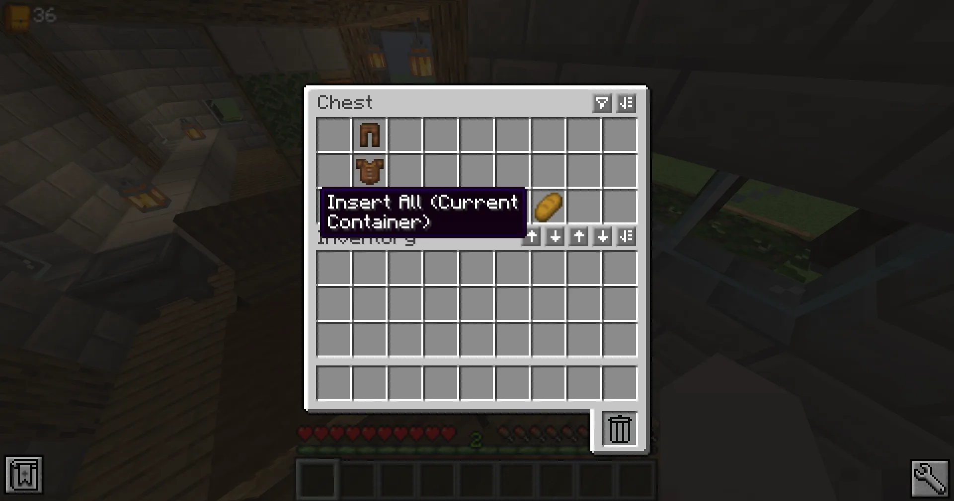 Balanced Quick Stack — скриншот 1 (Моды, Minecraft)