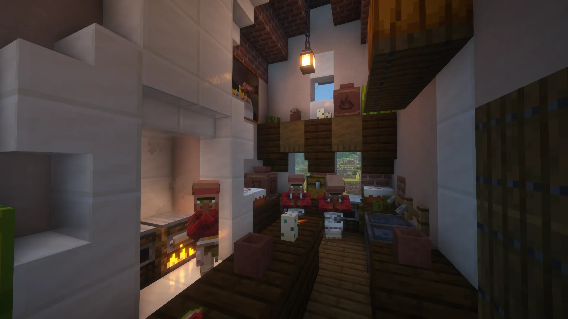 Villager Country House — скриншот 1 (Моды, Minecraft)