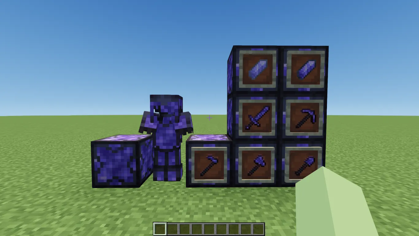 Netherite Amethyst Gear, Моды, Minecraft