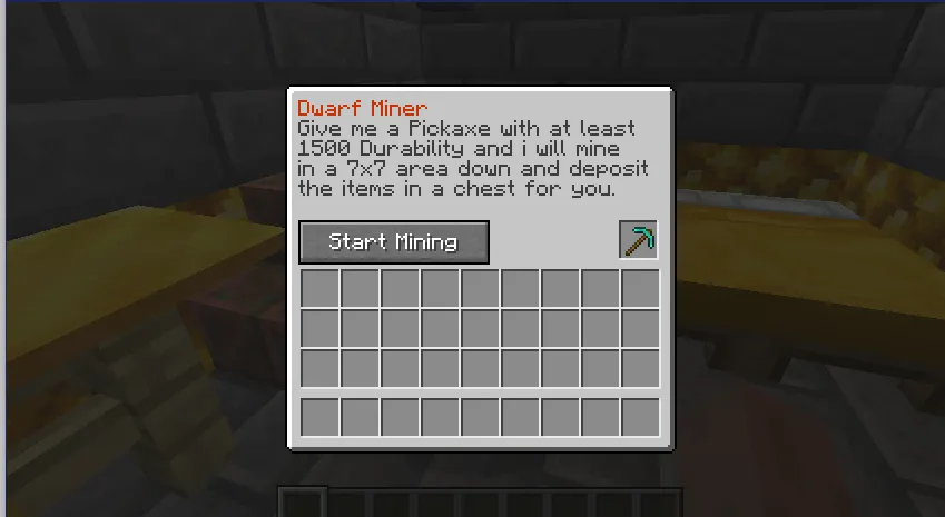 Benthedaddys Dwarf Miner — скриншот 1 (Моды, Minecraft)
