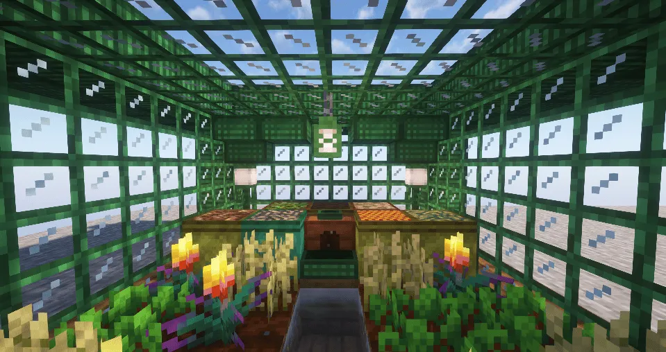 Just A Greenhouse — скриншот 1 (Моды, Minecraft)