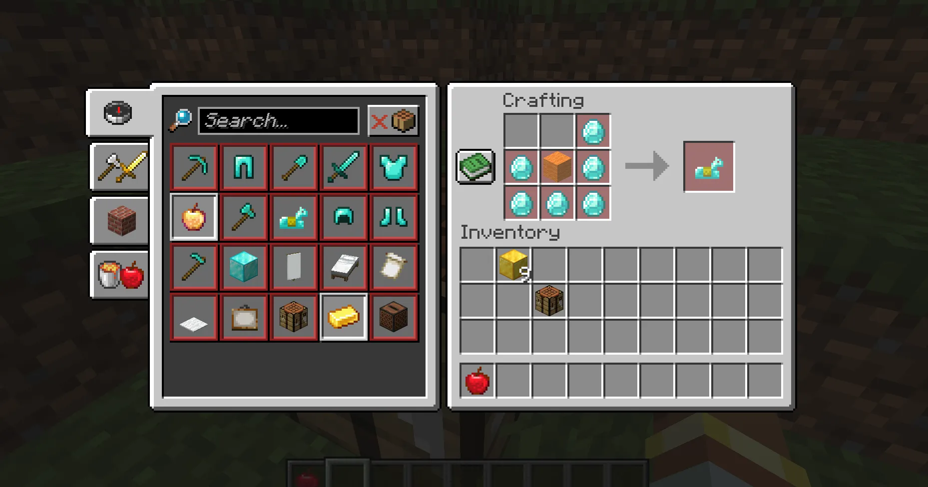 Tony's Crafting Tweaks — скриншот 1 (Моды, Minecraft)