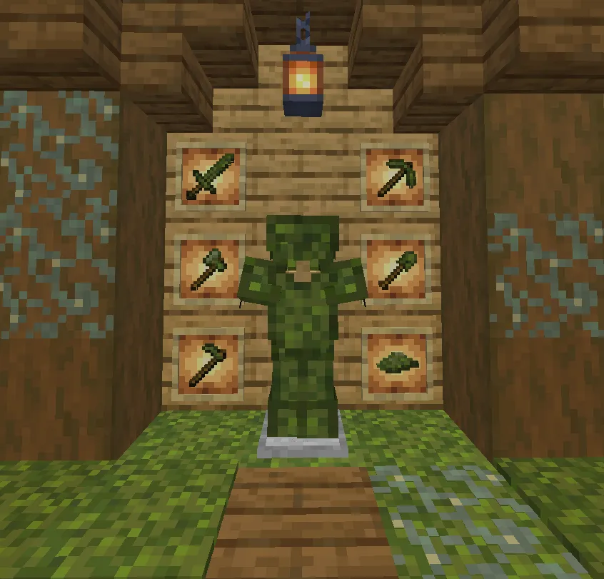 Moss Armor — скриншот 13 (Моды, Minecraft)