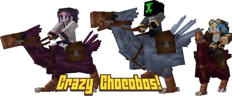Crazy Chocobos!, Моды, Minecraft