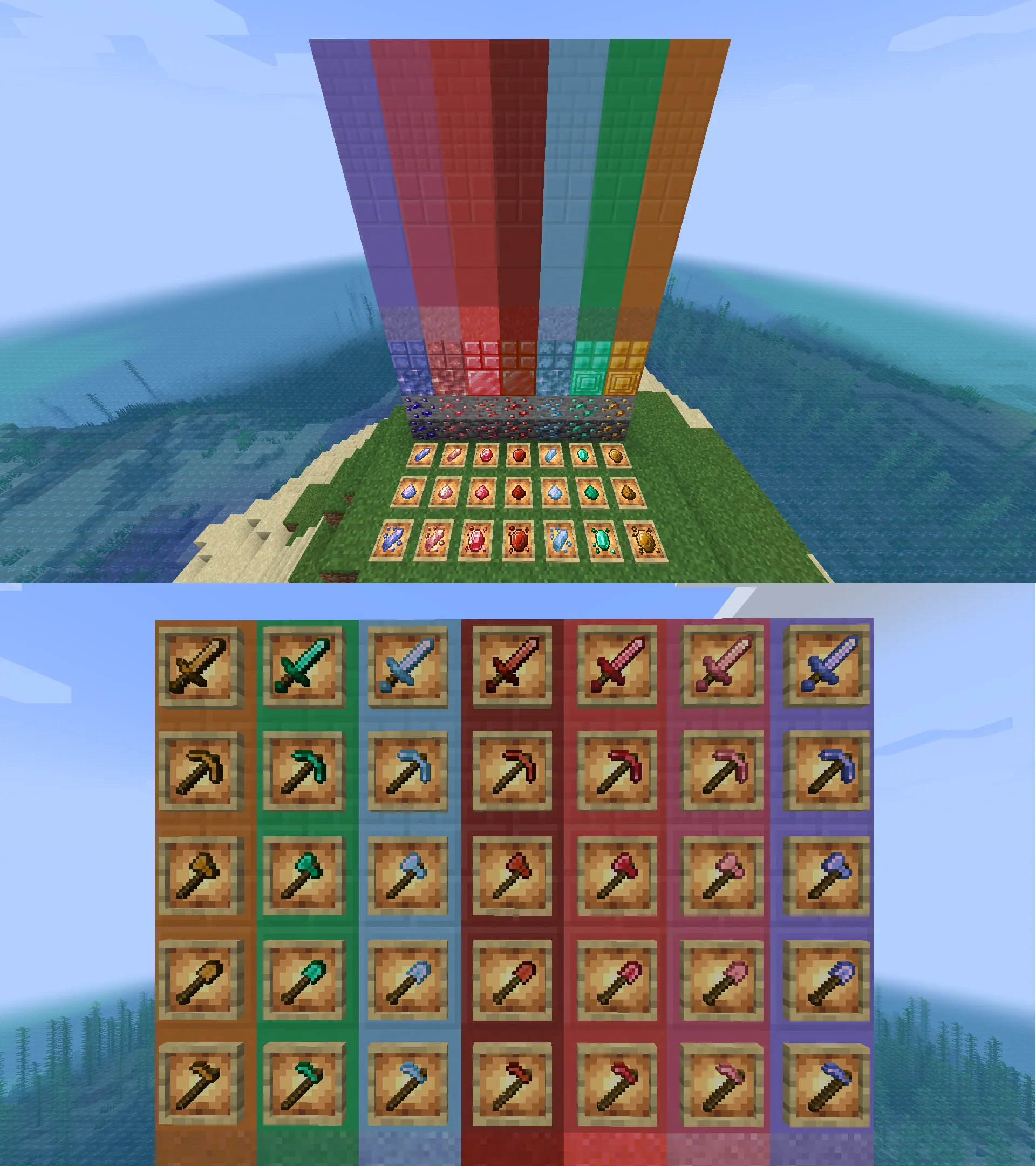 Sesscia, Моды, Minecraft