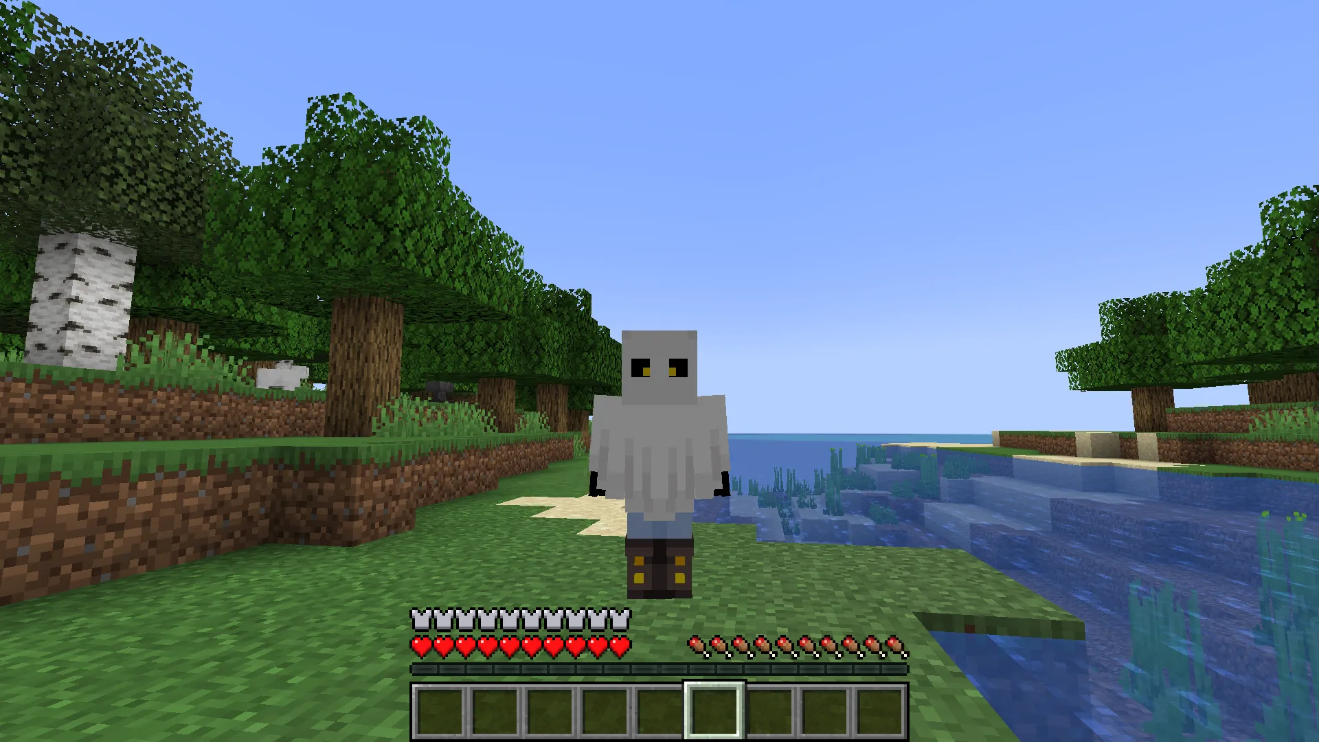 Invisible Armor (OptiFine Required) — скриншот 4 (Текстуры, Minecraft)