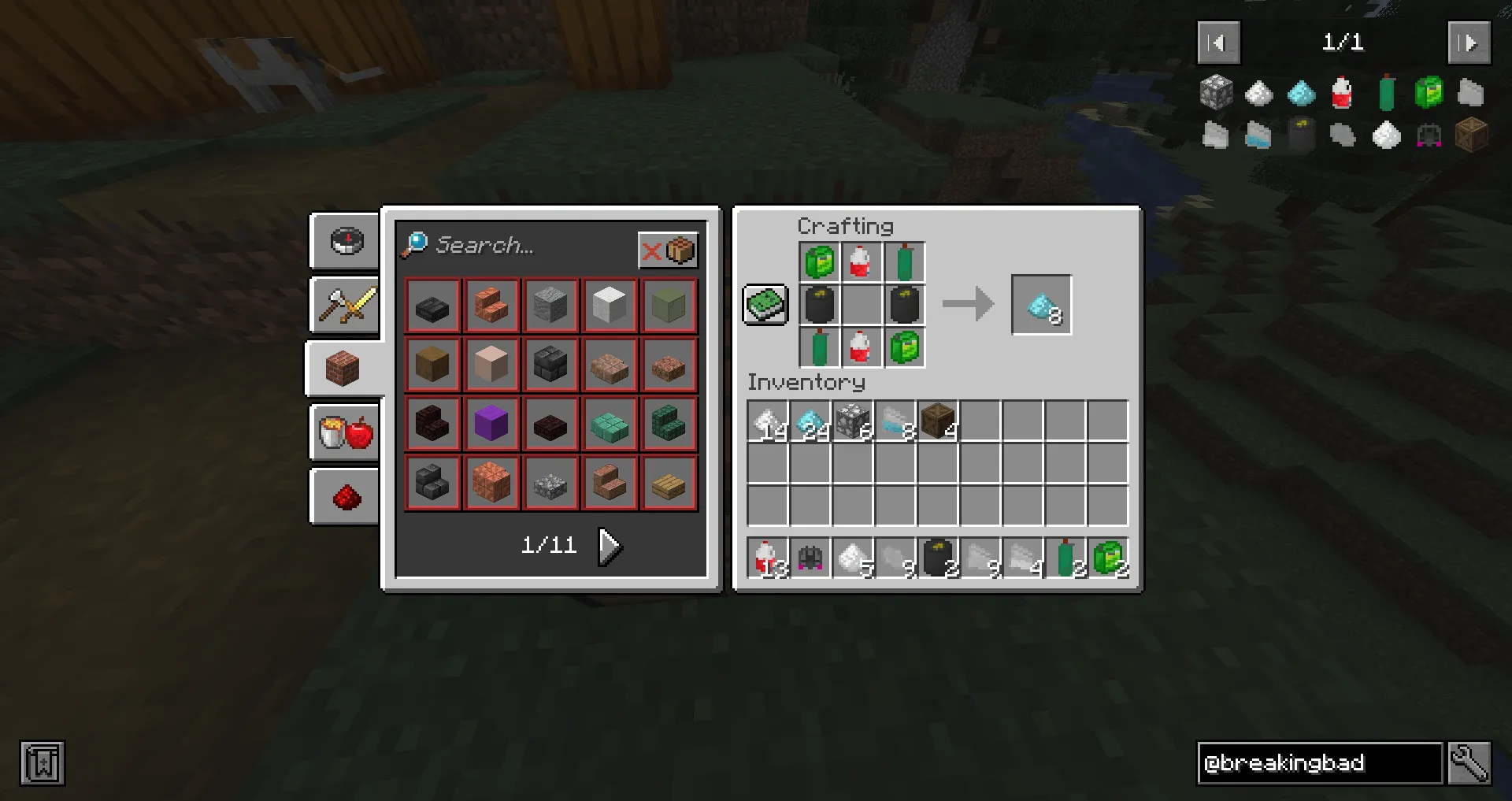 The Breaking Bad Experience, Моды, Minecraft