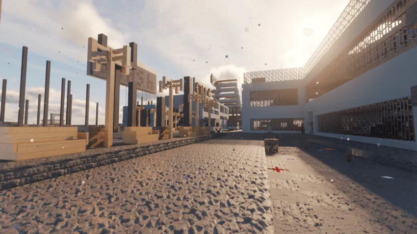 Gravell Walkways, Карты, Minecraft