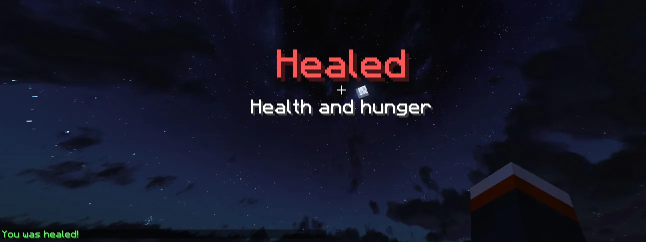 Divinus Heal — скриншот 1 (Плагины, Minecraft)