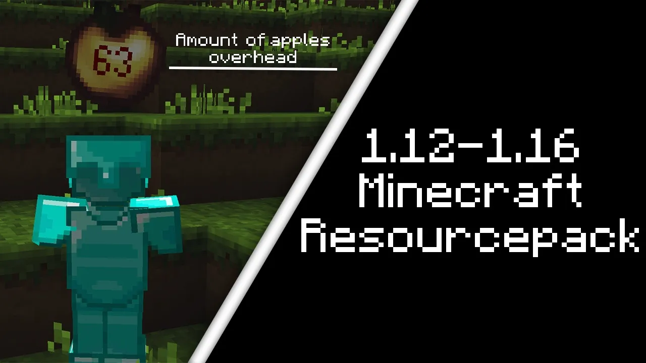 ∟ Apple overhead [addon], Текстуры, Minecraft