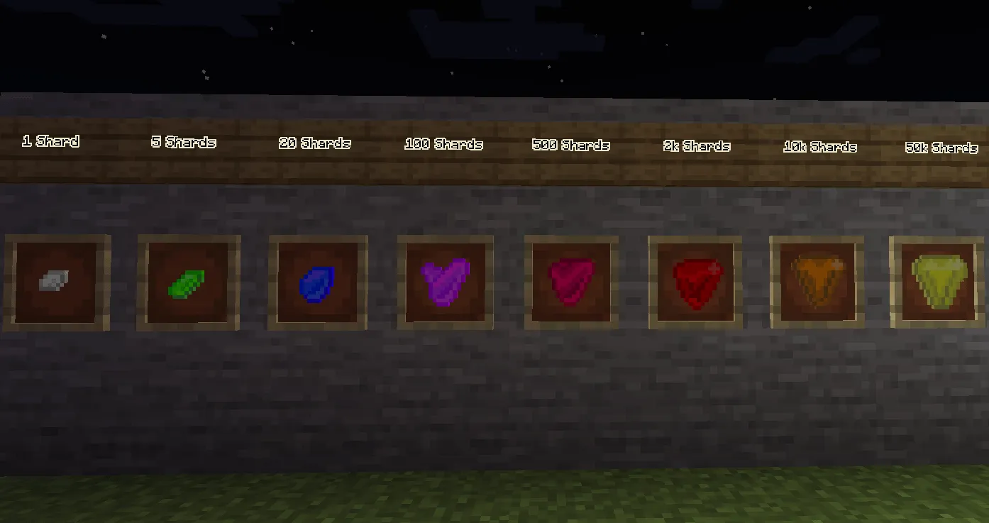 ShinyShards - Currency from ore! — скриншот 1 (Моды, Minecraft)