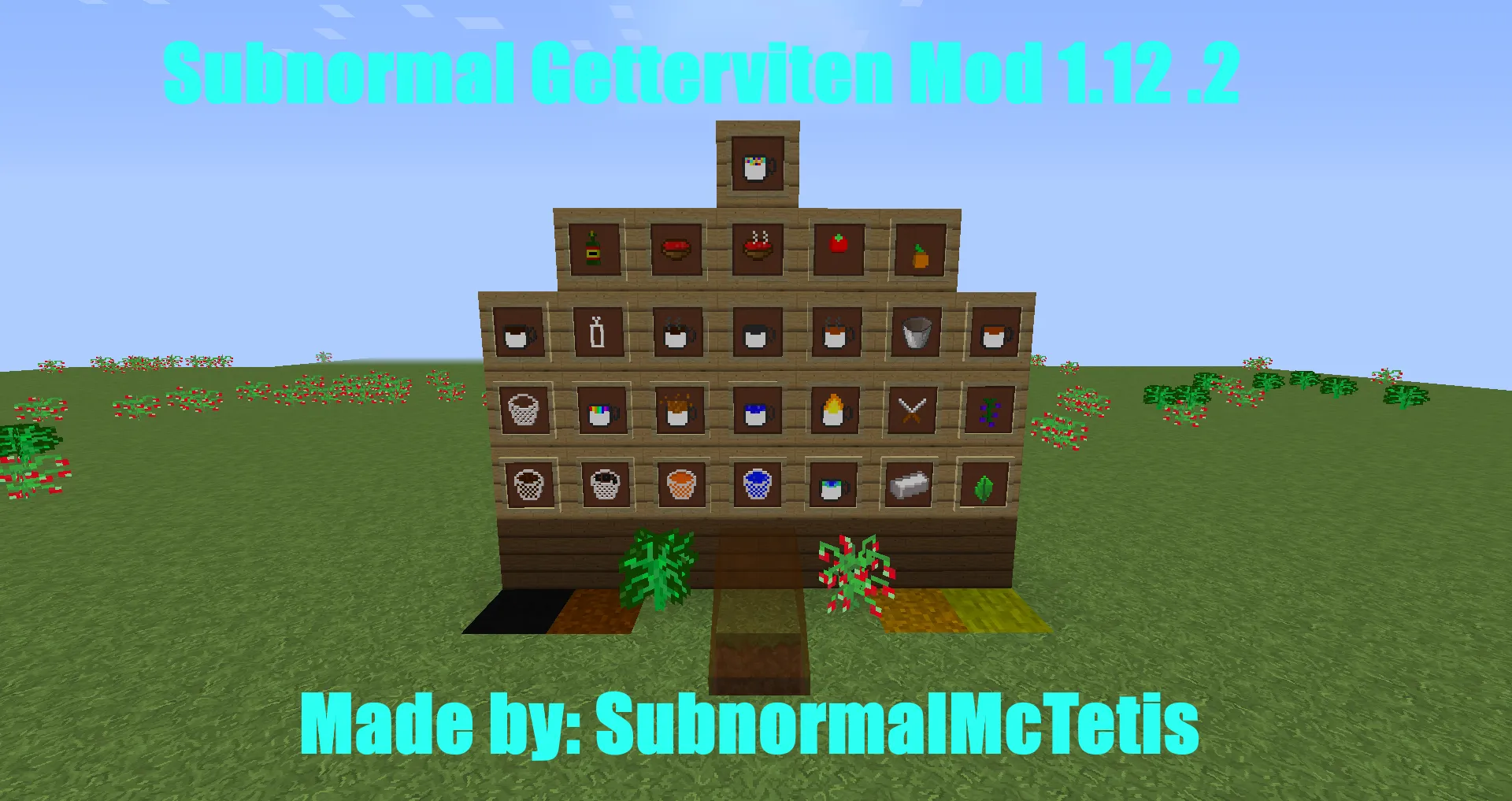 Getterviten Drinks Mod , Моды, Minecraft