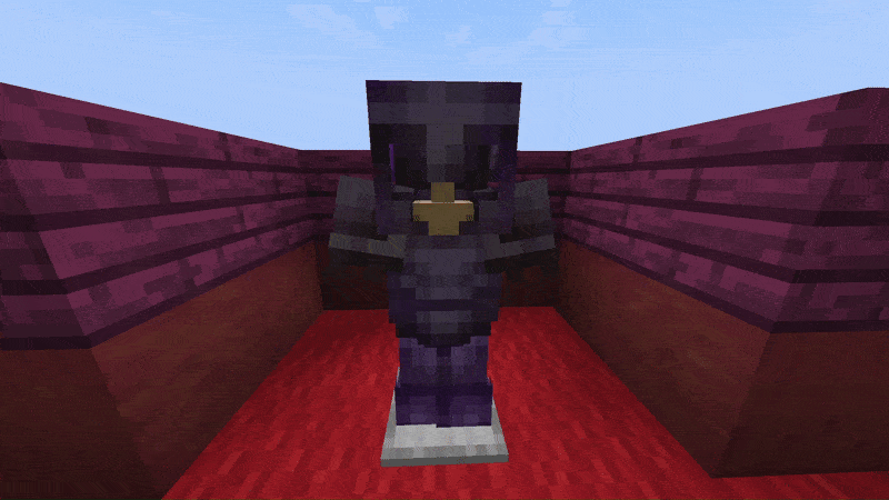 Hurkledurkle's Purple Enchant Glint, Текстуры, Minecraft