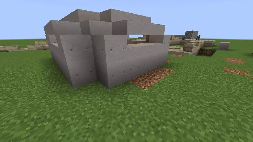 Bunker & Frontline Block kit, Моды, Minecraft
