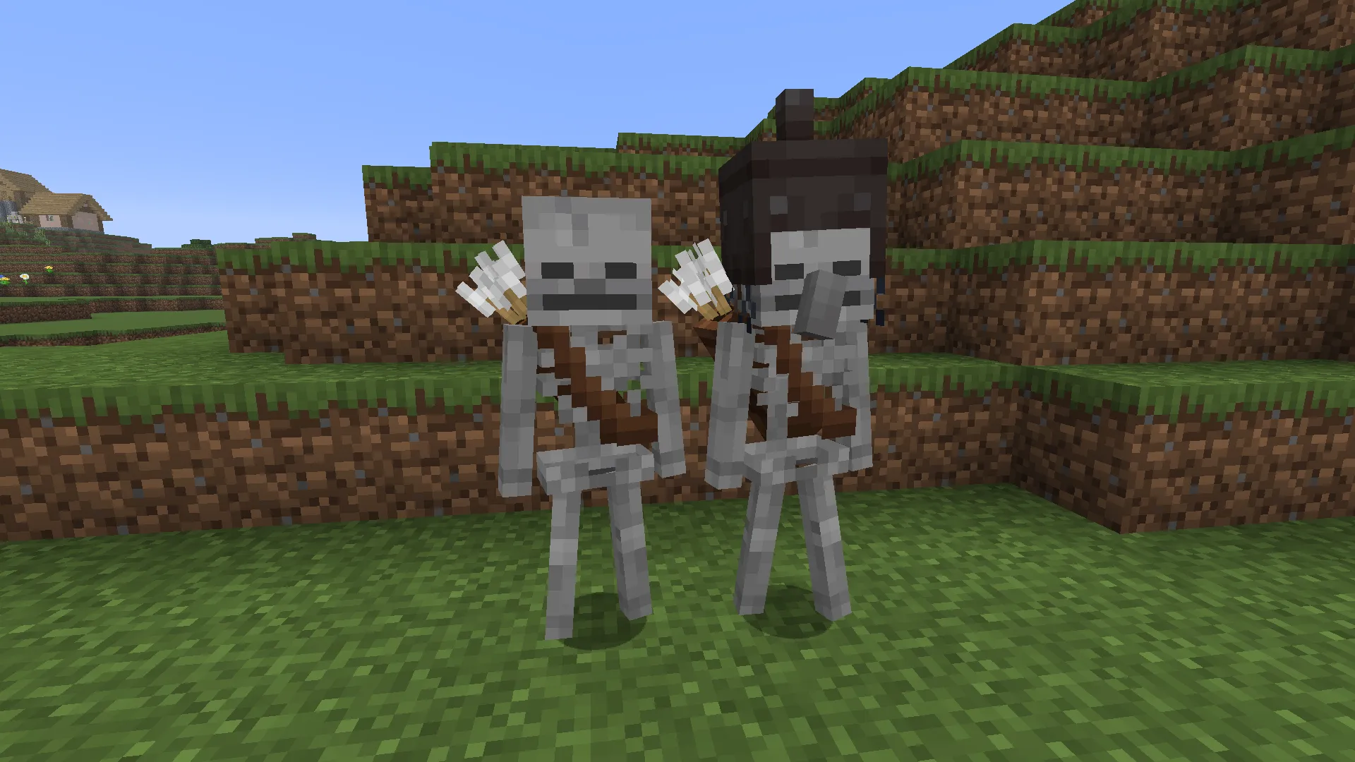 AL's Skeletons Revamped: Classic Faces, Текстуры, Minecraft