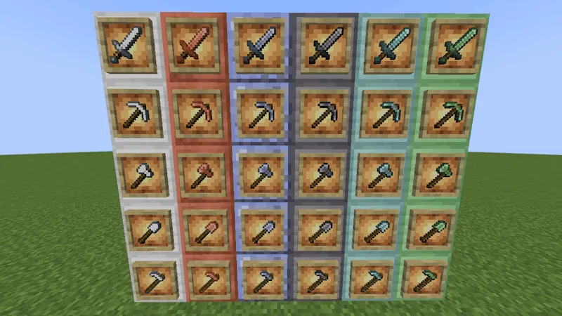 Levia's Metals (Fantasy) — скриншот 3 (Моды, Minecraft)