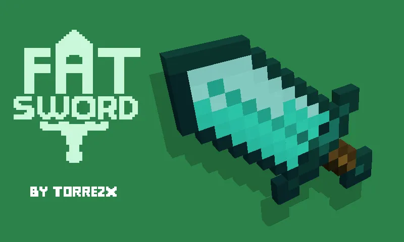Torrezx-Fat sword — скриншот 2 (Текстуры, Minecraft)