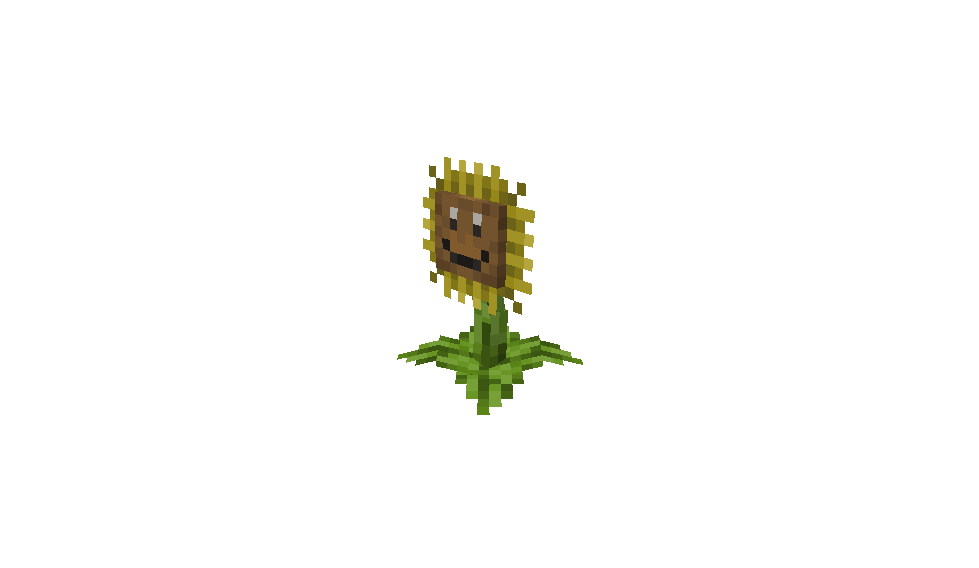 Simple Peashooter (PVZ), Моды, Minecraft