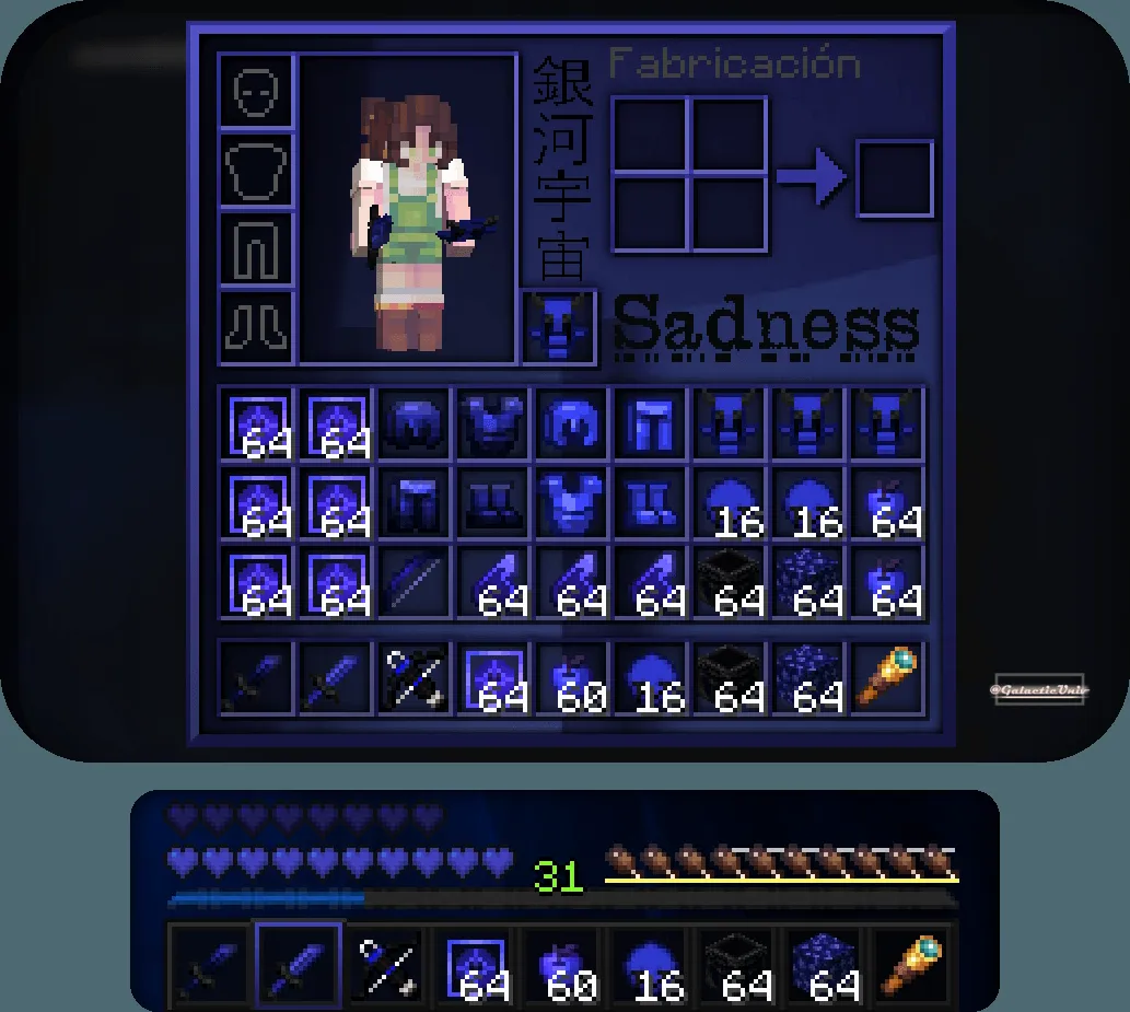 Sadness... — скриншот 2 (Текстуры, Minecraft)