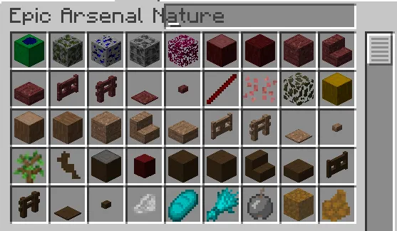 Epic Arsenal, Моды, Minecraft