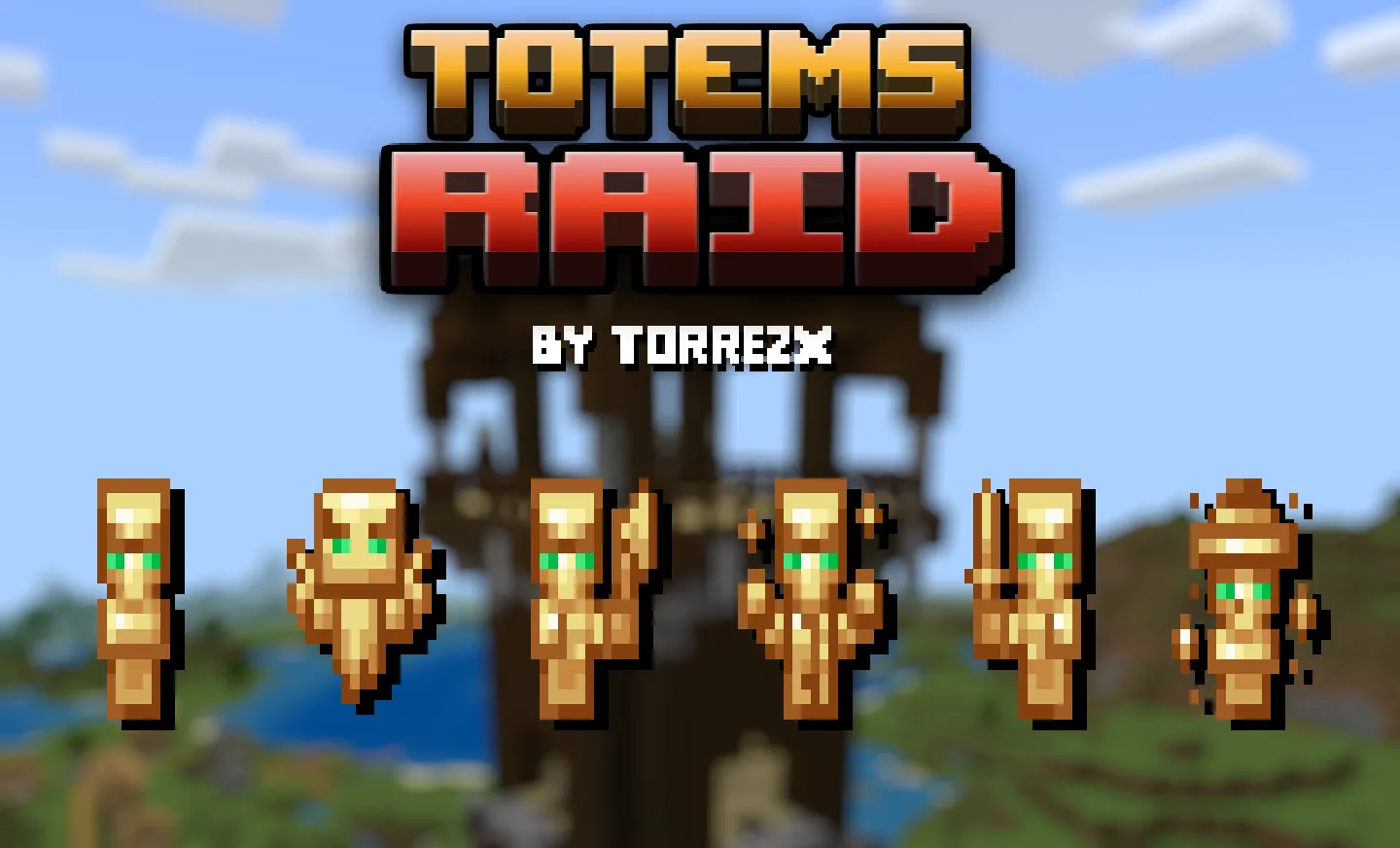 Torrezx-Totems raid, Текстуры, Minecraft