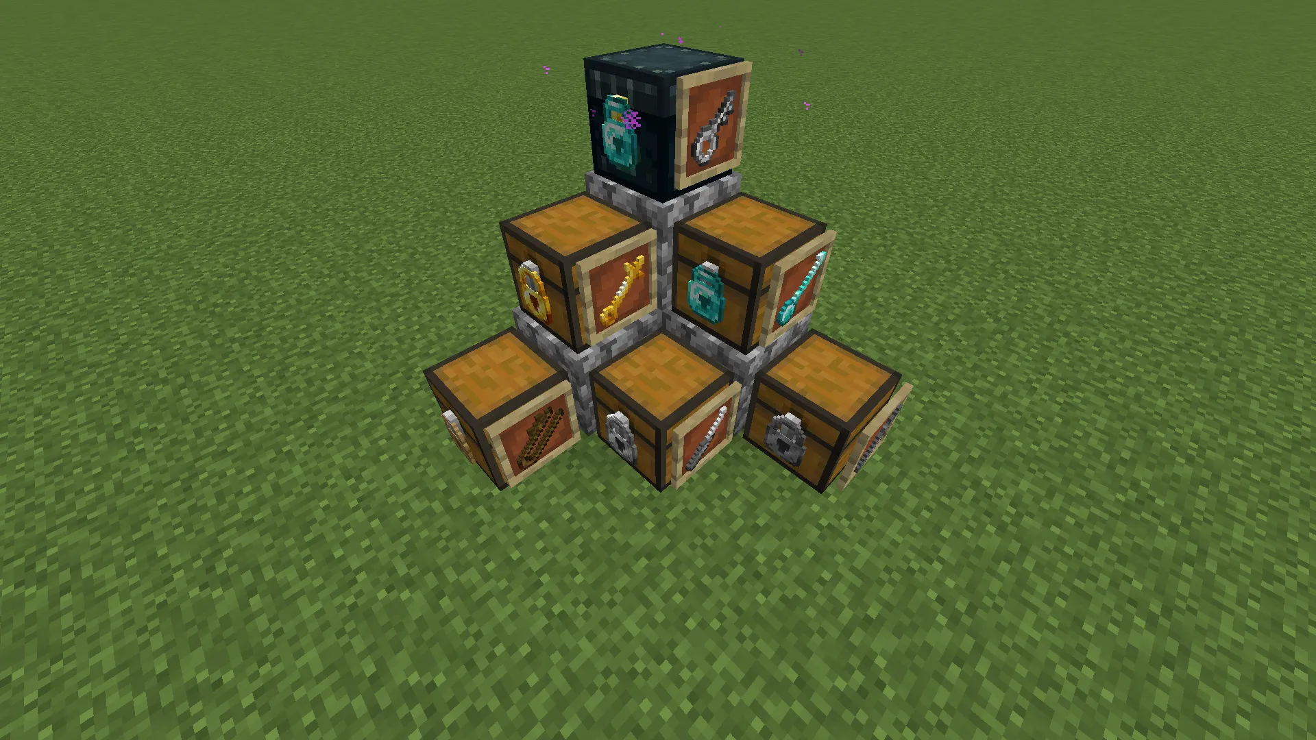 Redraw of locks, Текстуры, Minecraft