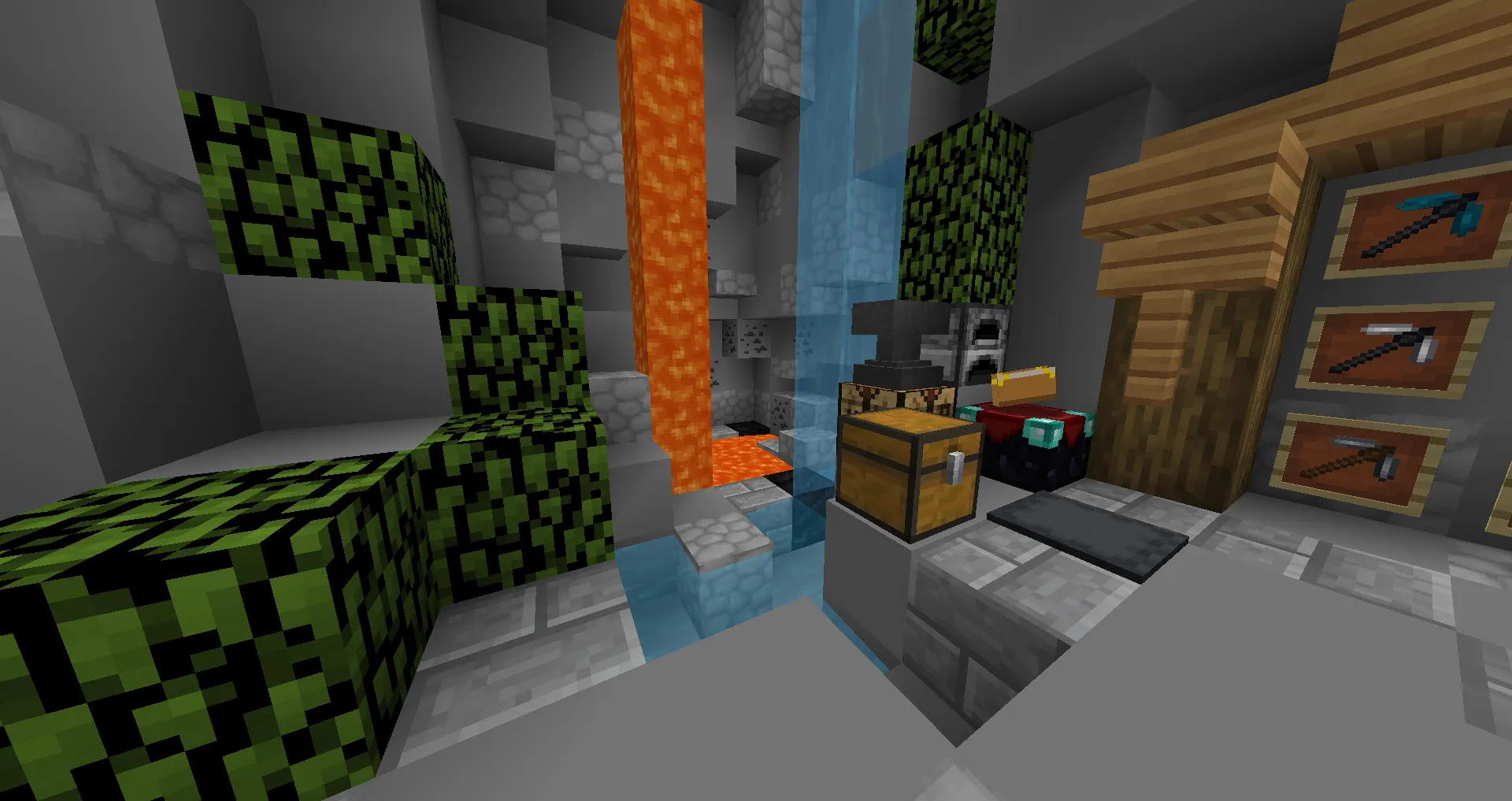 Adem's 16x Dark Teal Pack — скриншот 6 (Текстуры, Minecraft)