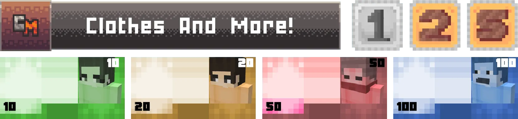 Clothes and More, Моды, Minecraft