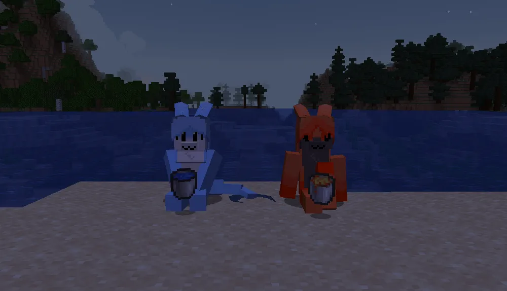 Do you like sharks? UwU — скриншот 2 (Моды, Minecraft)