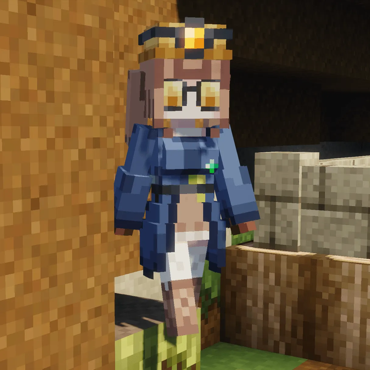 Melody's Cute Girl Villagers — скриншот 19 (Текстуры, Minecraft)