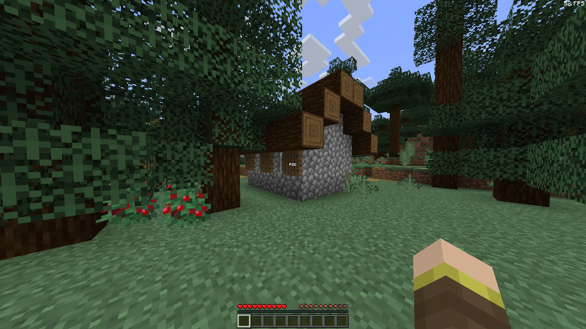 Pog Crosshair — скриншот 1 (Текстуры, Minecraft)