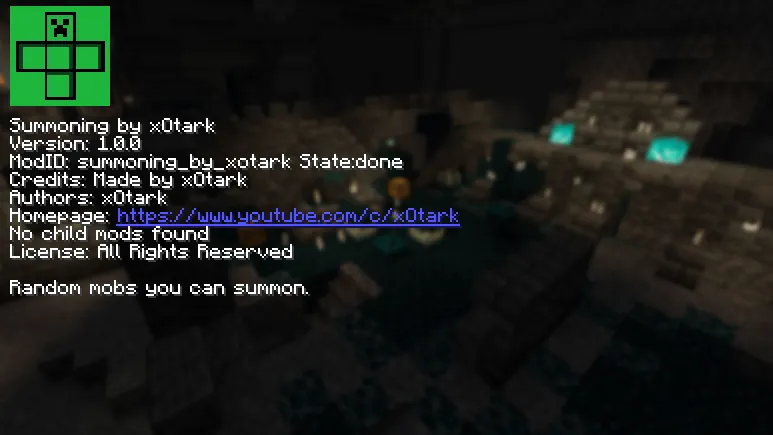 Summoning by xOtark — скриншот 14 (Моды, Minecraft)